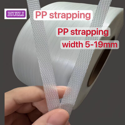 Automatic PP packing straps 5-15mm polypropylene PP strapping for automatic strapping machine