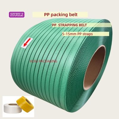 Automatic PP packing straps 5-15mm Polypropylene PP strapping for automatic strapping machine
