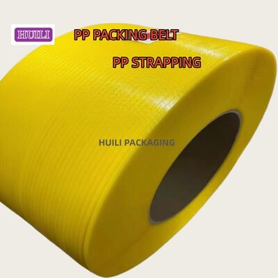 Automatic PP PET strapping 5mm transparent PP packaging belt with cardboard packaging