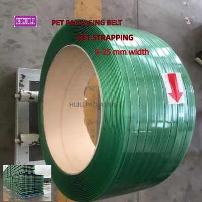 PET Packaging belt 15mm Green PET PP Strapping High-Speed PP PET strapping steel strap