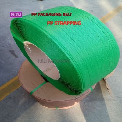 9-16mm PET Strapping Green PP PET Packaging Belt with Strong Impact Resistance