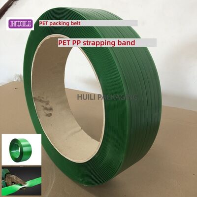 Automatic PET Strapping for Brick Factories 16mm Green PET Packaging Strapping