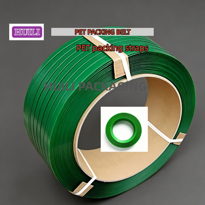 High-speed PET strapping 16mm PET packaging strapping for pneumatic strapping machines
