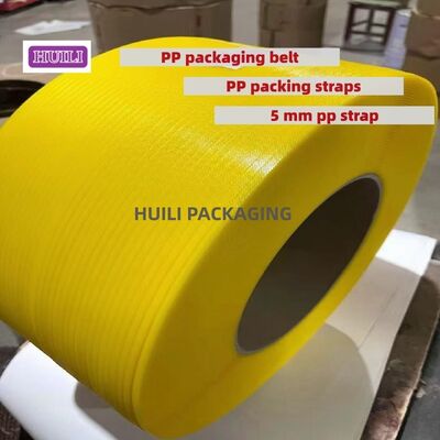 12mm PP Packing Belt Transparent PP packaging belt with Super High Breaking Strength