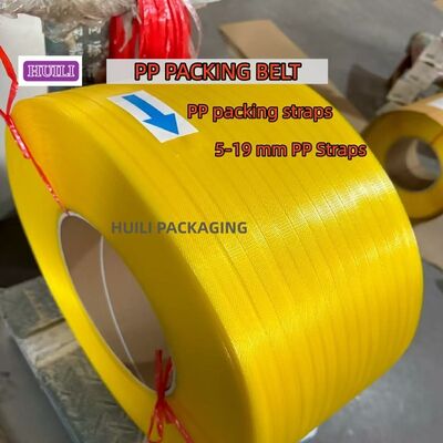 12mm polypropylene PP strapping belt PET PP strapping straps for high-speed packaging machines