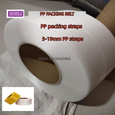 Polypropylene PP Strapping Belt 12mm PET PP Strapping Straps for High-Speed Packaging Machines