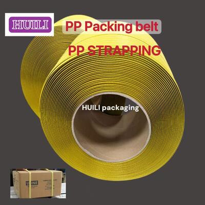 5mm PP Packing Straps Transparent PP PET packaging belt PP strapping strap for high-speed packaging machines