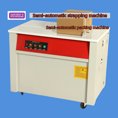 Semi-automatic strapping machine PP strap packaging machine for hot melt bonding