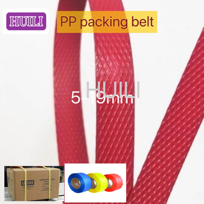 Impact Resistant PP Packing Belt Pallet Strapping Tape For Automatic Baler Use
