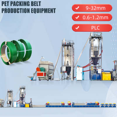 Auto Models PET Strap Making Machine Polyethylene Strapping Belt Production Line