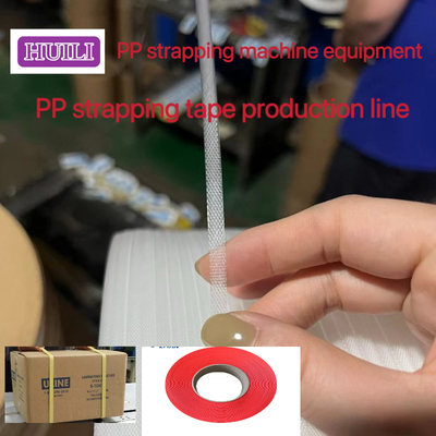 Custom Size PP Strap Making Machine Polypropylene Strapping Production Line
