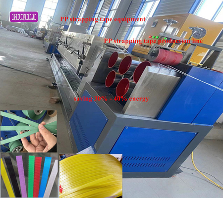 Automatic Operation PP Plastic Strap Making Machine PLC Control Wear Resistance
