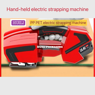 PP PET Strap Handheld Electric Strapping Machine 11mm-19mm Hot Melt Strapping Tool