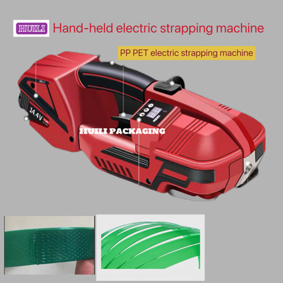 11mm-19mm Width Handheld Electric Strapping Tool Automatic Strapping Hand Machine