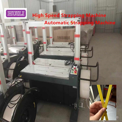 5mm-15mm Width Automatic Strapping Machine PP Strapping Carton Bundling Machine