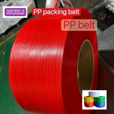 100% polypropylene PP packing strap white PP strapping belt suitable for semi-automatic strapping machines