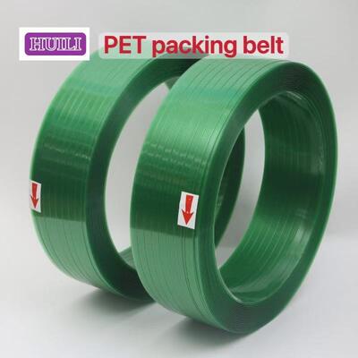 PET plastic steel strap 9-16mm PET packaging belt PET plastic steel strap with high tensile strength