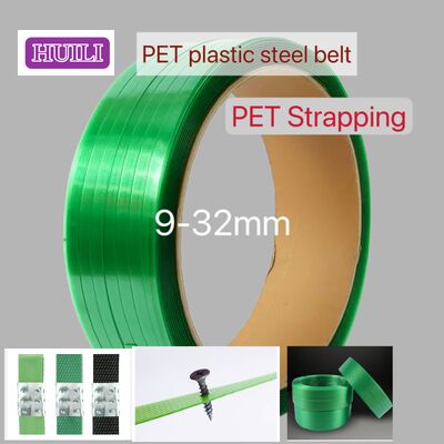 High-Speed ​​PET Strapping 9–25mm PET Strapping Band PET packaging belt for Automatic Strapping Tools