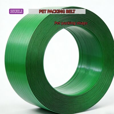 9-16mm PET Strapping Green PP PET Packaging Belt with Strong Impact Resistance