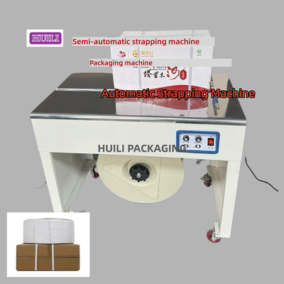 PP PET strapping semi-automatic automatic strapping machines High-speed Desktop strapping tools