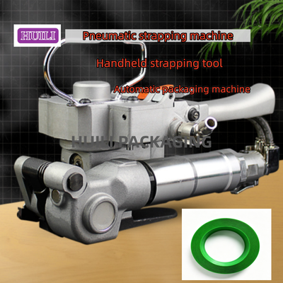 Automatic strapping machine PP PET strap pneumatic strapping machine for Strong frictional ability
