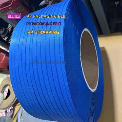 Automatic PP strapping belt 12mm white PP packaging strap semi-automatic packaging machines